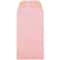 JAM Paper 3.125" x 5.5" Pastel Baby Pink Coin Business Envelopes, 50ct.